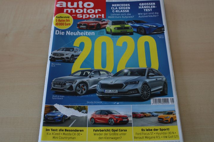 Deckblatt Auto Motor und Sport (25/2019)